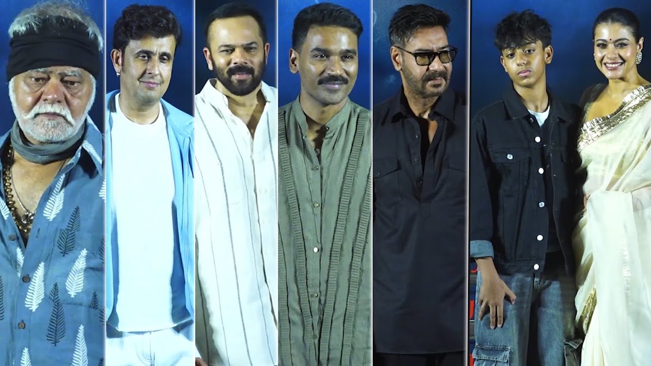 Kajol, Ajay Devgn, Dhanush, Rohit Shetty, Sonu Nigam, Sanjay Mishra & Others At 'MAA' Mega Screening