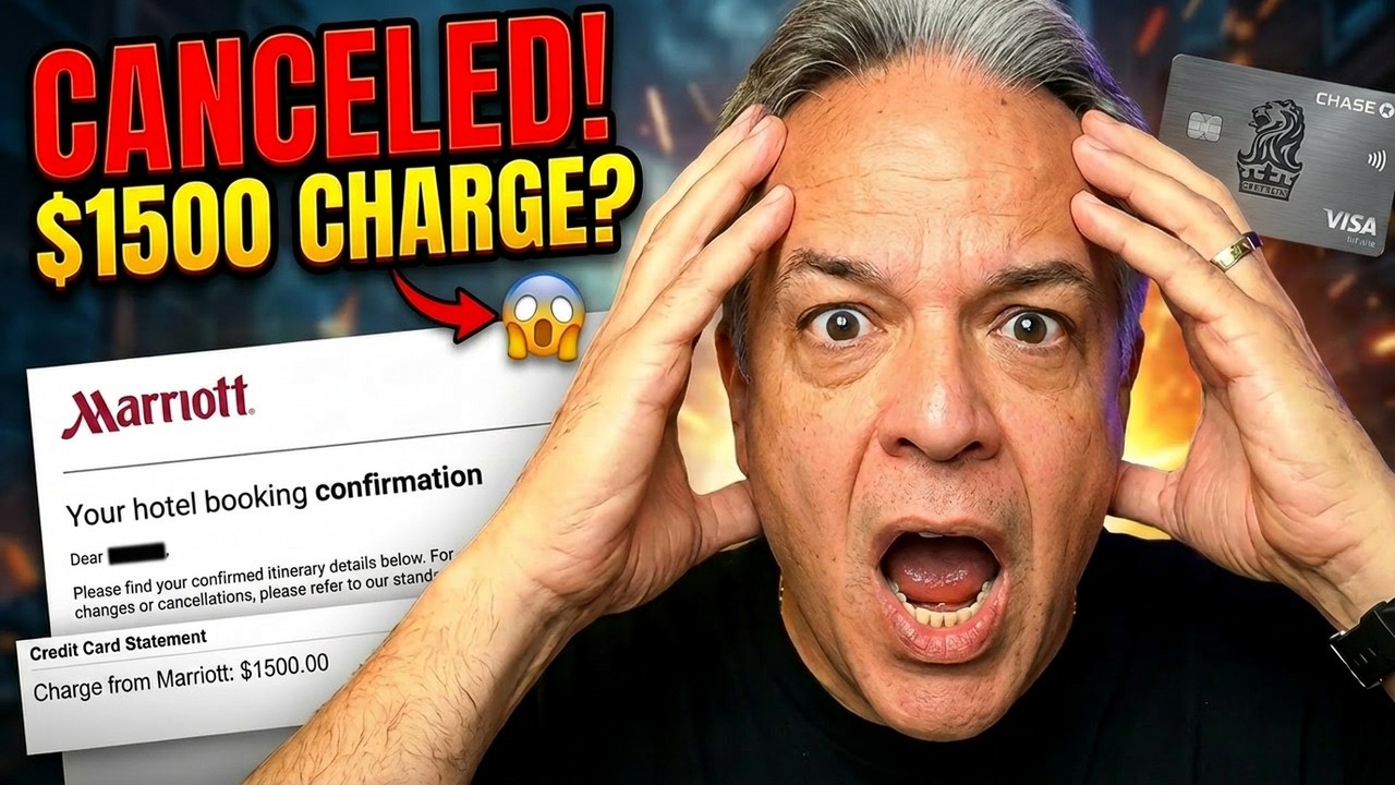 $1500 Charge On A Canceled Marriott Booking | Here's What Happened