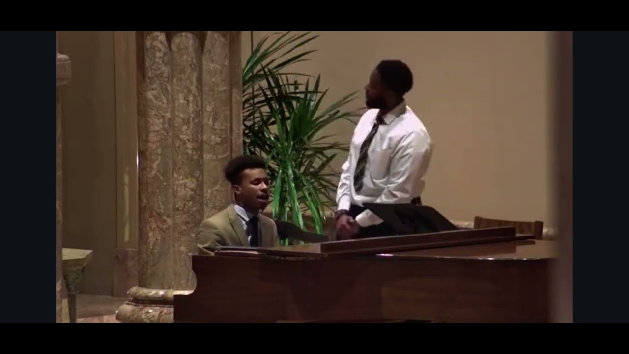 Phillip Armstrong singing Kenneth Louis,  “Holy Holy Mass of St. Cyprian at Holy Name Cathedral