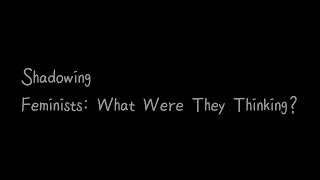 HWON. DAYMUR. ENG. Shadowing Netflix (Feminists: What Were They Thinking?) ASMR