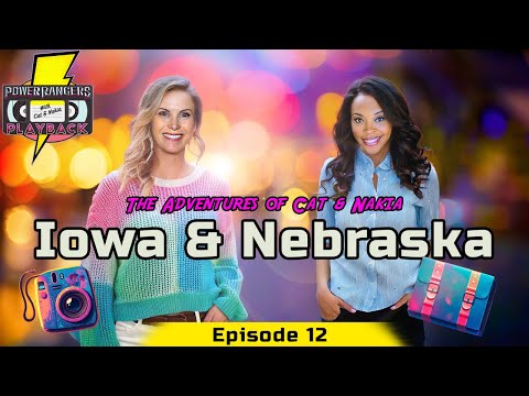 Wild Ride to Iowa and Nebraska with Cat and Nakia #mightymorphinpowerrangers