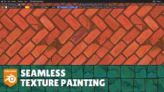 Efficient Texturing Part 1: Seamless  Texture Painting in Blender's Texture Paint Mode.