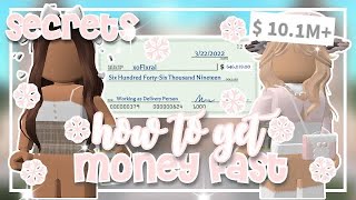 How To Get MONEY FAST in Bloxburg (Secrets) ft Tessilyn | Roblox