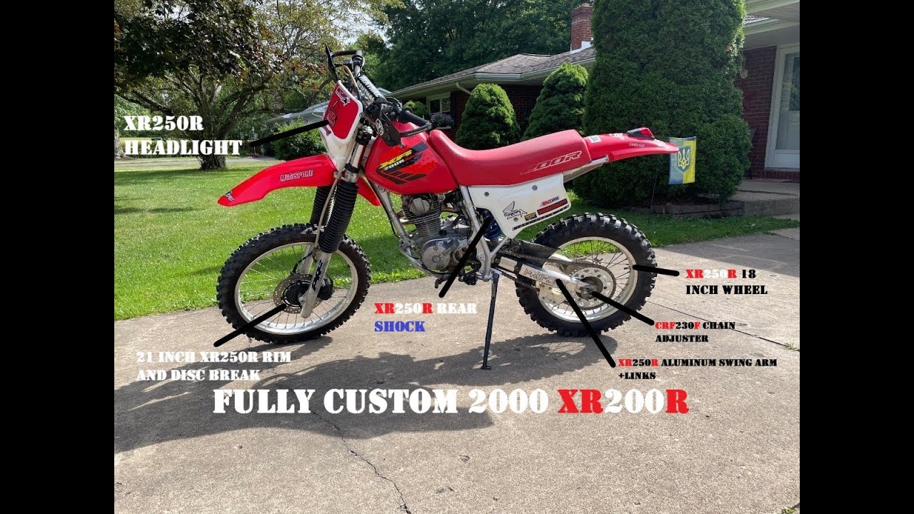 ИДЕАЛЬНЫЙ XR200R TRAIL BOSS