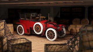 Titanic Car 3D Model -  Renault Coupe de Ville