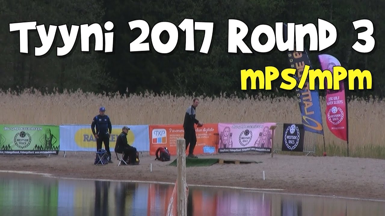 lcgm8 Disc Golf - Tyyni 2017 Round 3 MPS/MPM - YouTube