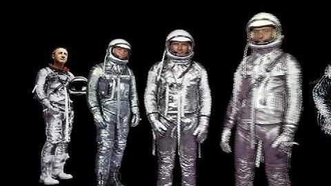 MERCURY 7 ASTRONAUTS 50TH ANNIVERSARY