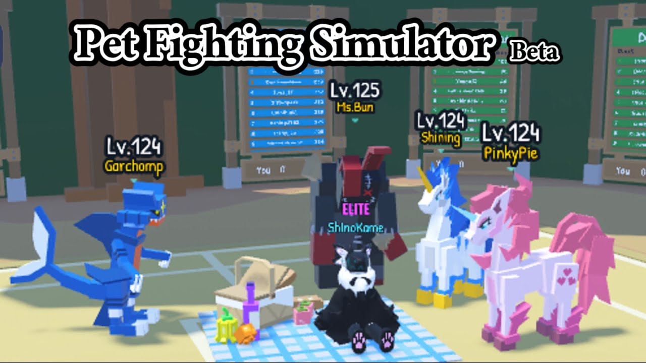 Pet Fighting Simulator Beta YouTube