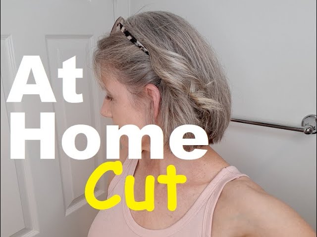 HOW TO cut your own Hair Short at Home