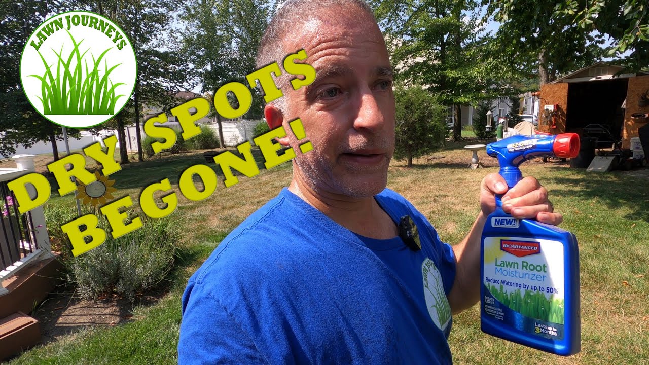 Fixing Dry Spots in the Lawn YouTube