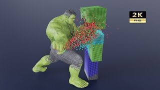 HULK VS Minecraft Zombies - Atomic Ragdolls screenshot 4