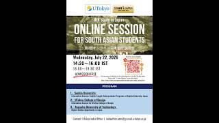 8th Study in Japan Online Session | Sophia University, UTokyo, Nagaoka University of Thechnology