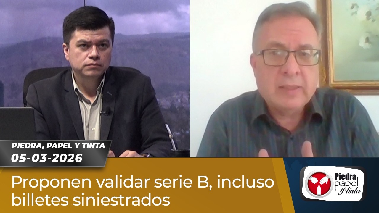 Carlos Alarcón, de Unidad, propone validar serie B; no hacerlo refleja un Estado tranca, indica.