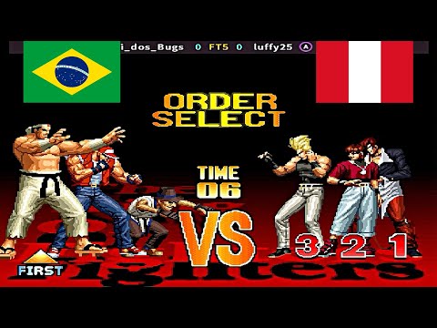 KOF 97 - Rei_dos_Bugs vs luffy25 FT5
