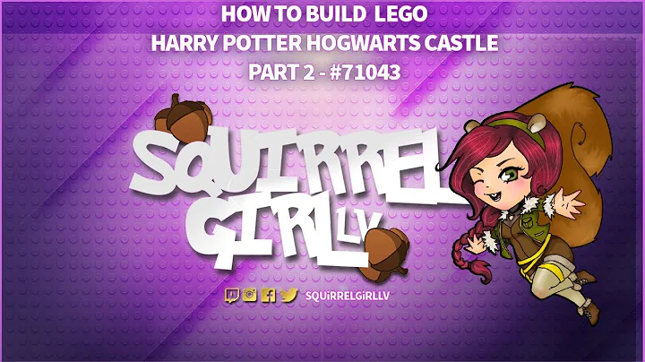 How to build Lego Harry Potter Hogwarts Castle Part 2 of 6 - 71043