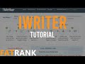 How To Use iWriter | FatRank Tutorial