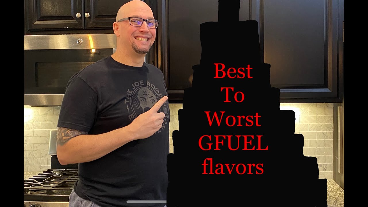 Ranking my GFUEL tower from worst to best.