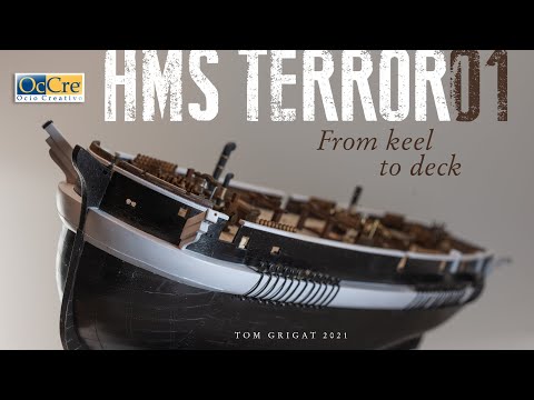 From keel to deck part 01 of building the HMS TERROR from Occre
