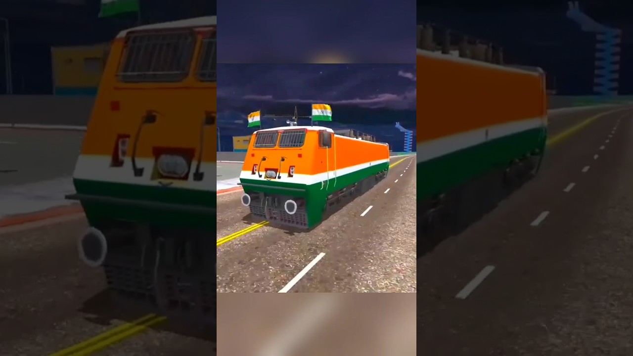 INDIAN TRAIN Vs HAUNTED AMBULANCE TRAIN 😱 