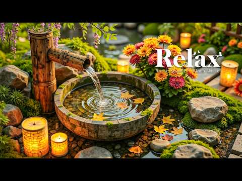 Relaxing Piano Music for Stress Relief+Water Sounds 🌿 Heal Your Mind, Calm Anxiety & Cure Insomnia