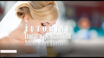 Linear Wipe Transition Tutorial || Adobe After effects