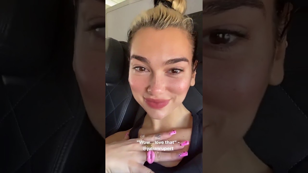 Dua Lipa Stories, December 1, 2019