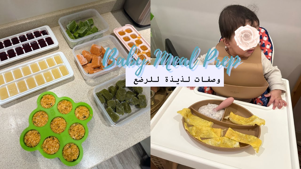 مفرزنات أسيل لرمضان 🌙✨ ( وصفات لذيذة ومغذية للرضع )