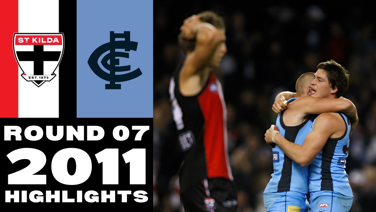 St Kilda Saints vs Carlton Blues | Round 07, 2011 | Match Highlights