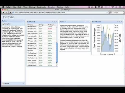ExtJS bug with portal resizing