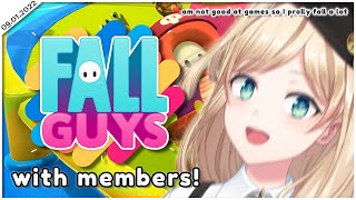 【FALL GUYS】TRAINING WITH MY MEMBERS!【NIJISANJI | Layla Alstroemeria】