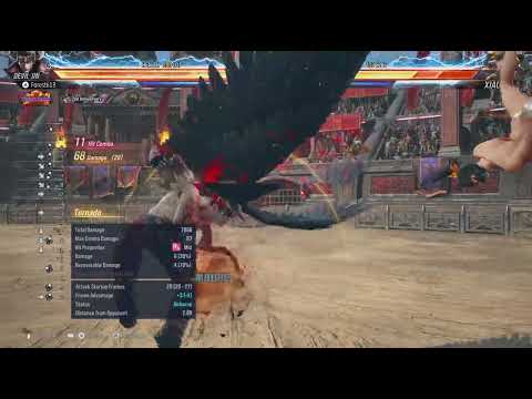 Devil Jin WGF Simple Staple Combo No Lasers No Resources 63 Damage Tekken 8 S2