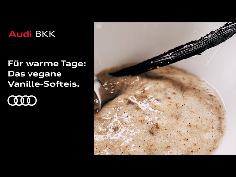 Rezept für ein veganes Vanille-Softeis | Audi BKK