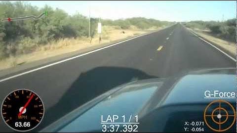 aLapRecorder for Android phones + RaceRender 2 Test Video