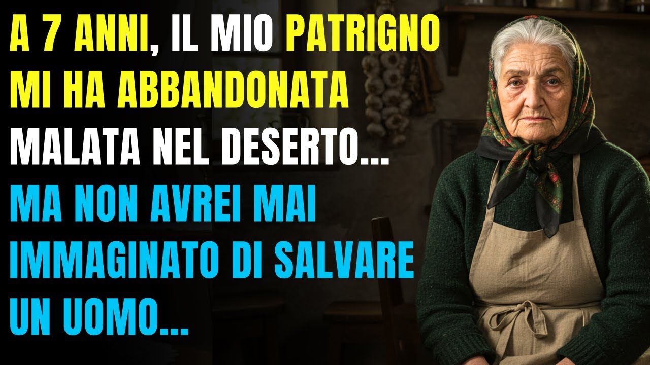 Storia vera: a 7 anni, questa nonna fu abbandonata malata nel deserto. Ciò che visse ti scioccherà!
