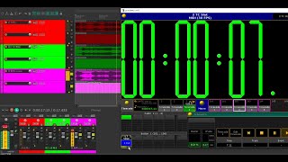 grandMA2  reaper   Time code synchronization
