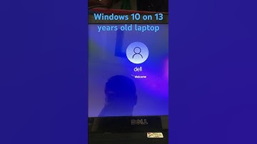 Windows 10 on 13 year old laptop