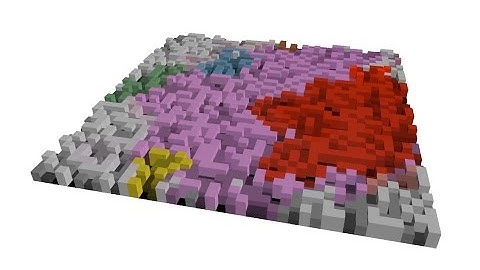 Abelian Sandpile in Color (HD, 60 FPS)