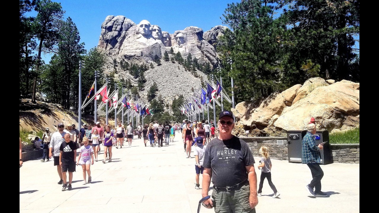 МАУНТ-РАШМОР - ЮЖНАЯ ДАКОТА, ИЮНЬ 2025 ГОДА