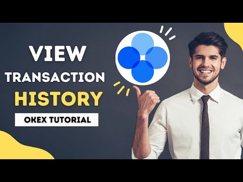 How to View Transaction History on OKEX