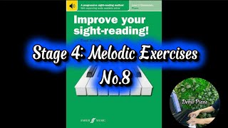 No.8 | Paul Harris Improve Your Sight-Reading Level 2 - Stage 4: Melodic Exercises