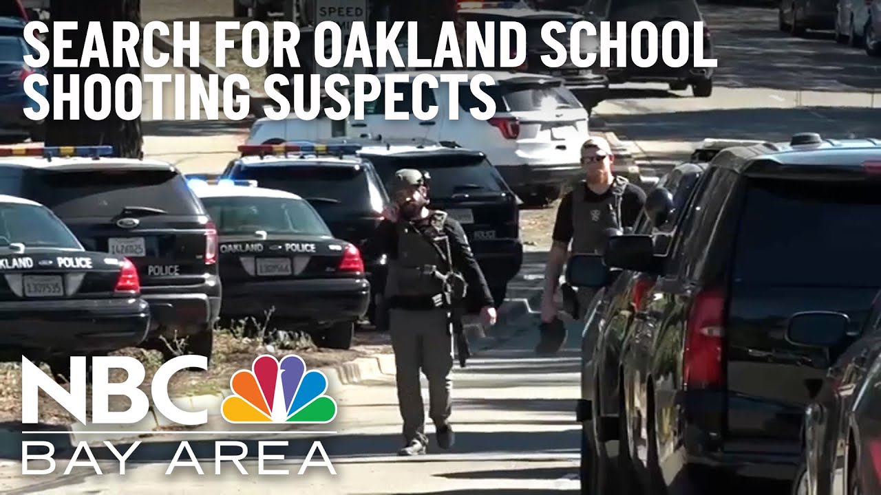 Authorities Search for Suspects in Oakland School Shooting - YouTube