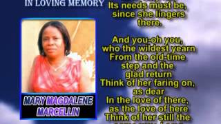 Mary Magdalene Marcellin Memorial