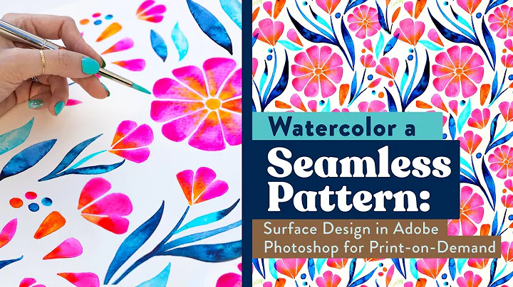 Watercolor a Seamless Pattern: Surface Design in A...