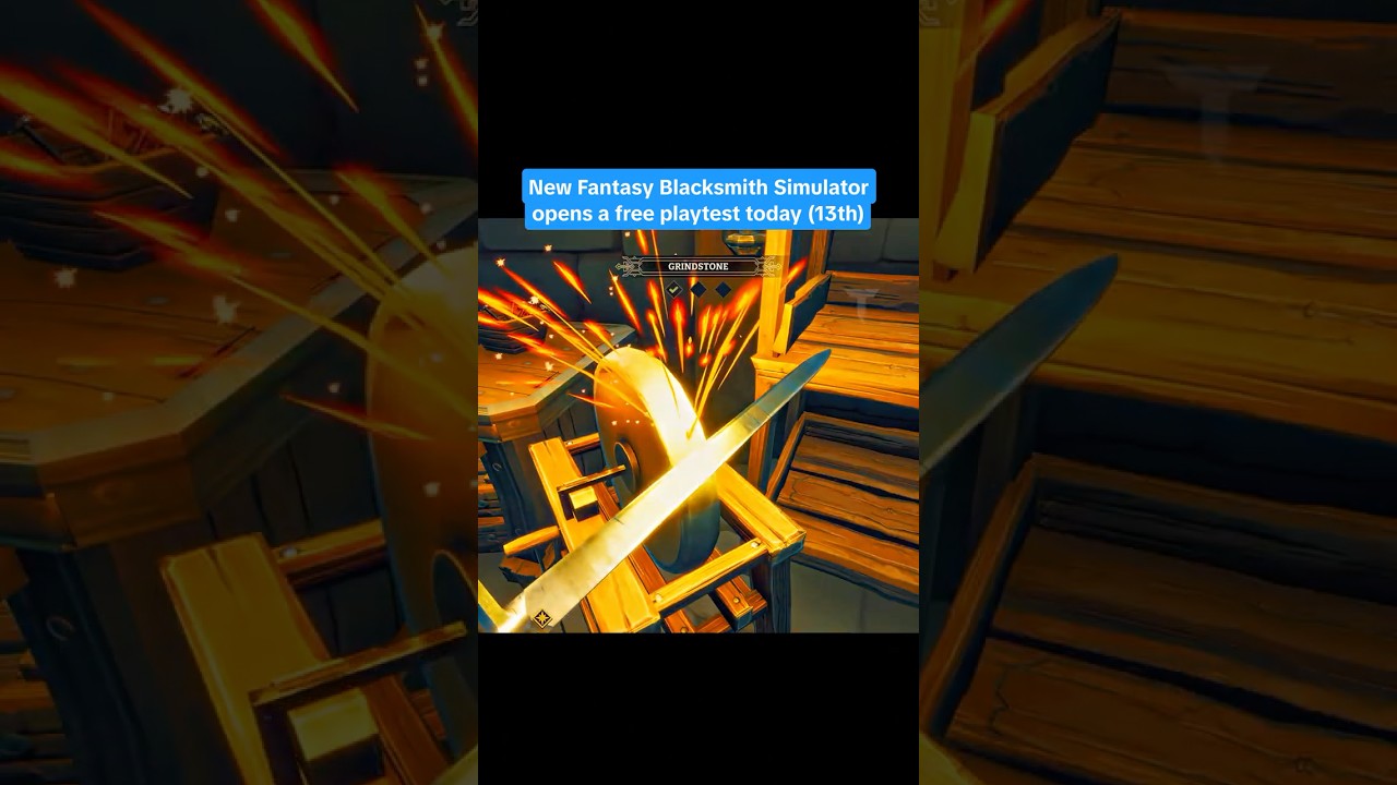Fantasy Blacksmith Simulator - multiplayer exploration