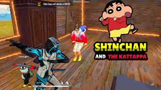 😱SHINCHAN AND THE KATTAPPA ||💥Free Fire Classic Rank Match Game Play Tamil || funny commentry