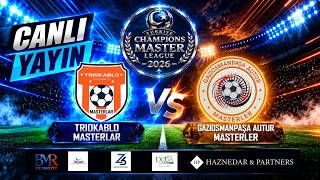 TRİO KABLO MASTERLER 🆚 GAZİOSMANPAŞA AUTÜR MASTER  | CHAMPIONS MASTER LEAGUE