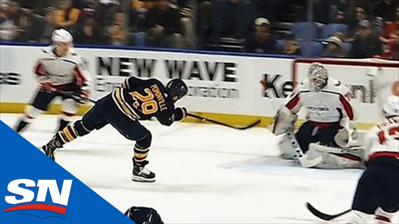 Jeff Skinner Hits Jason Pominville With Perfect NoLook Pass For Goal