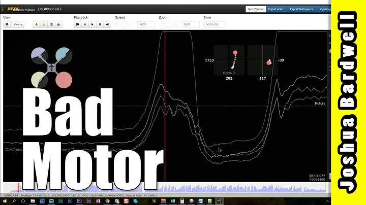 Bad Quadcopter Motor | REAL WORLD BLACKBOX TROUBLESHOOT