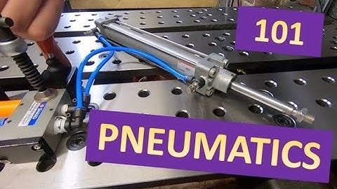 Pneumatics 101 - Cylinders, Valves, Fittings, Tubing - Demonstrations