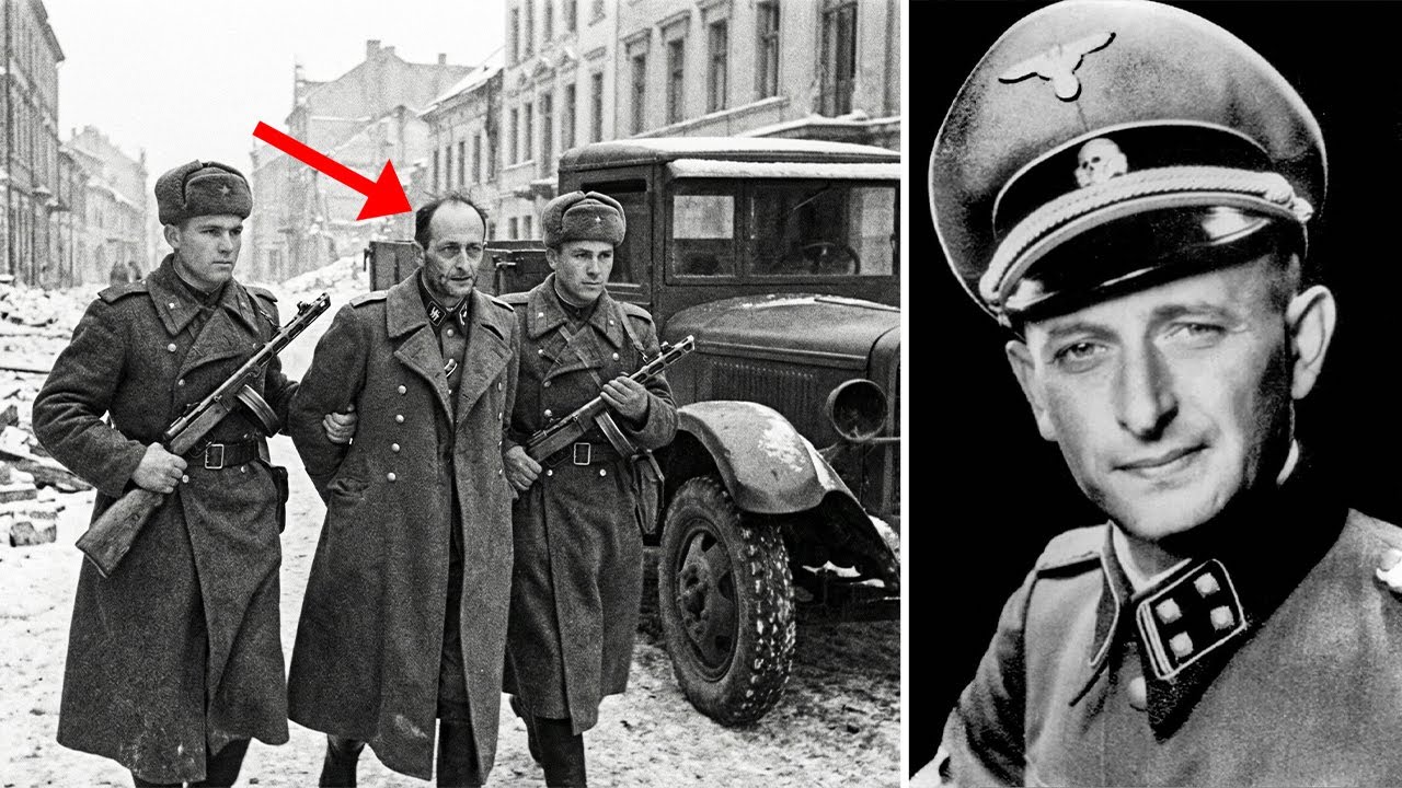 Brutalna ucieczka i schwytanie Adolfa Eichmanna | Dokument w PEŁNYM KOLORZE